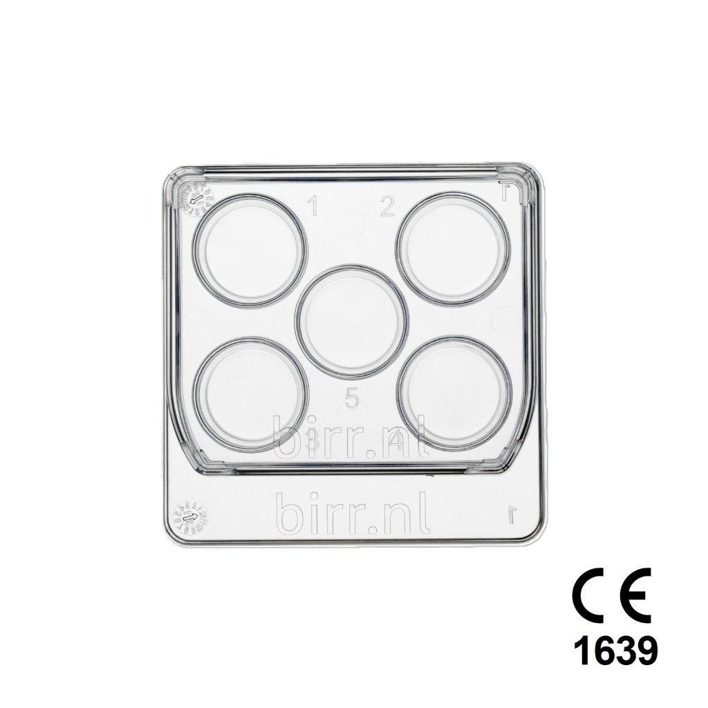 BIRR Square 5 Well dish