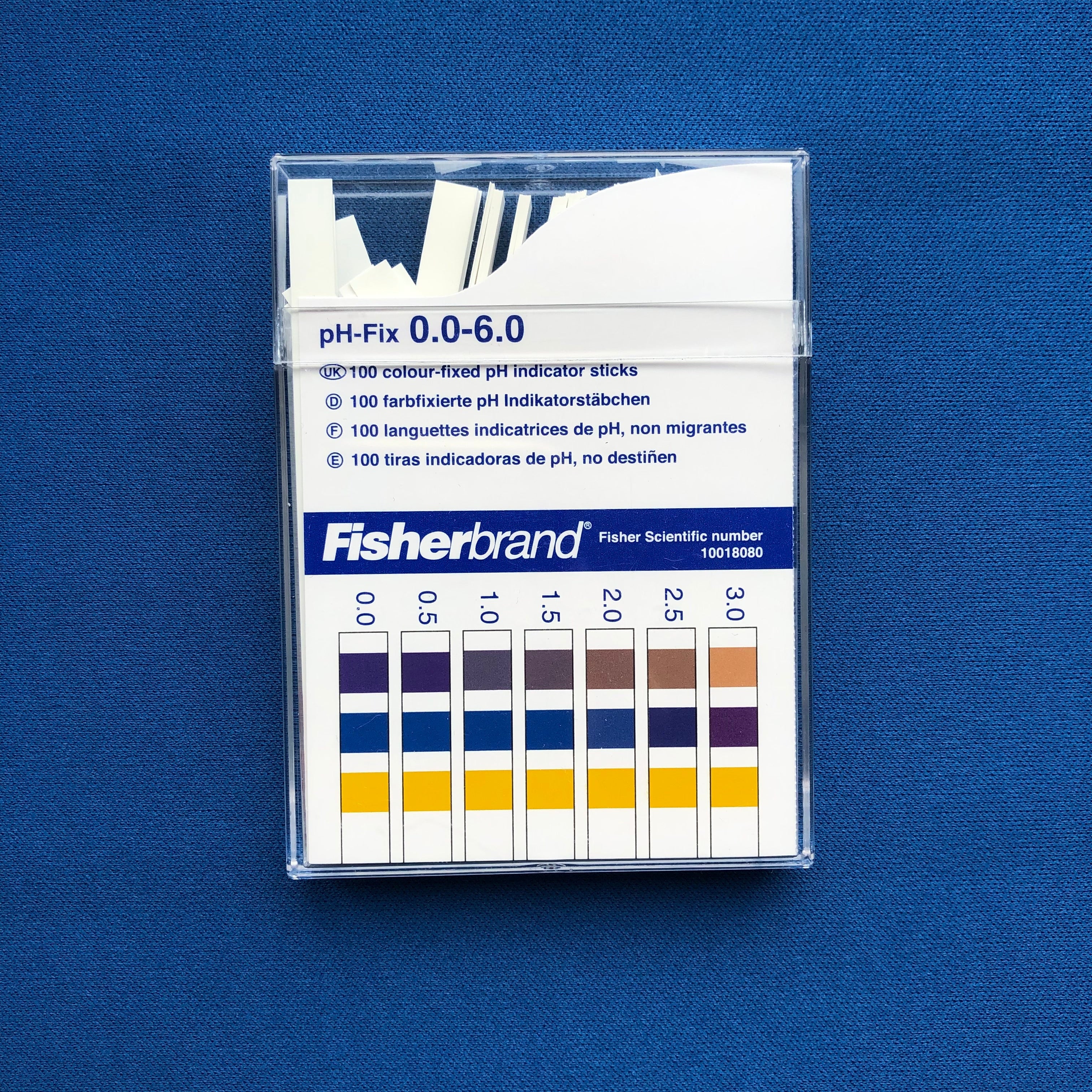 pH Indicator Paper Sticks