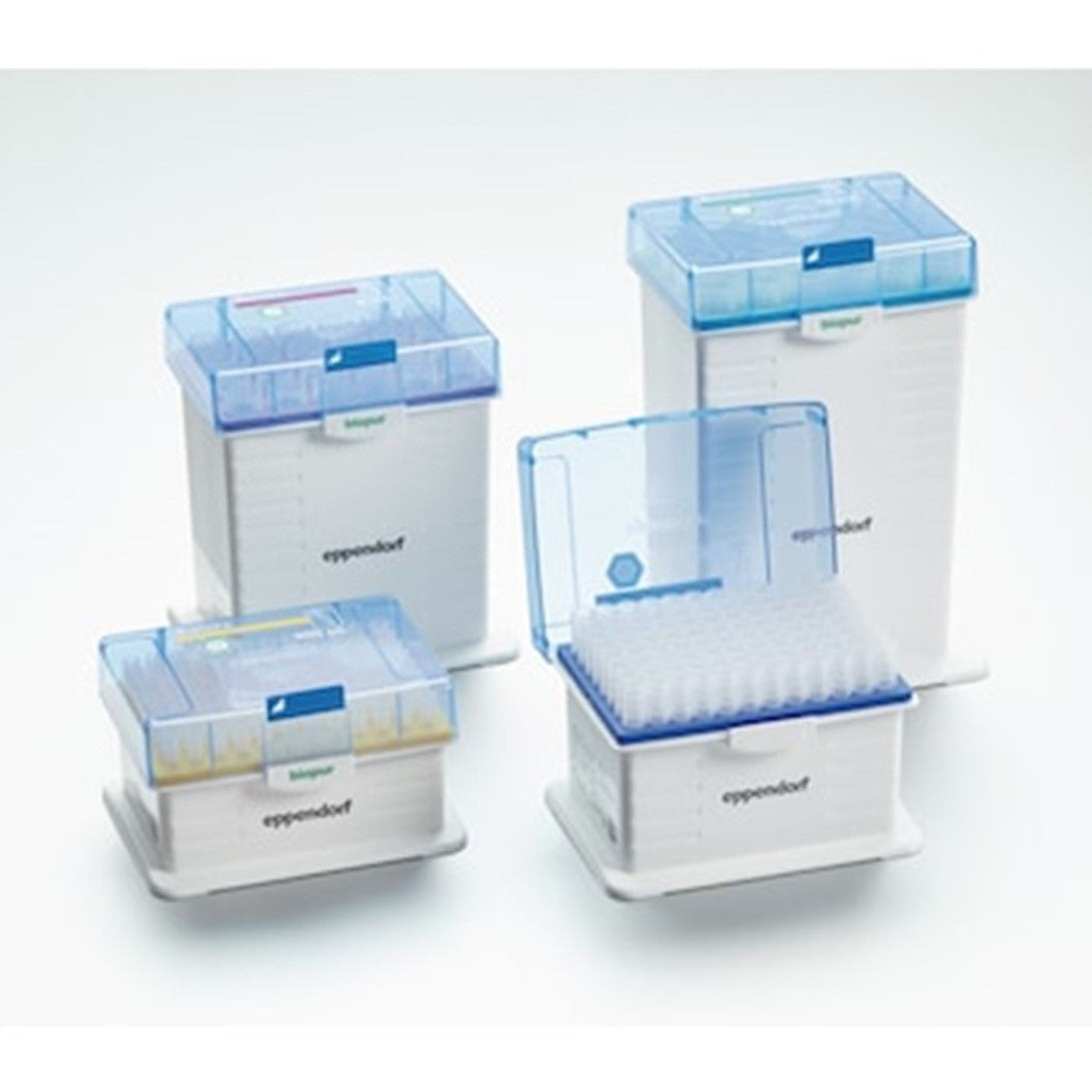 Eppendorf ep T.I.P.S. Racks, 2-200ul, 5 x 96 per rack. 96/490