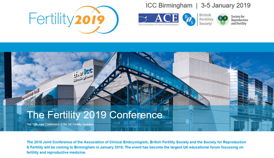 See you at Fertility 2019 in Birmingham