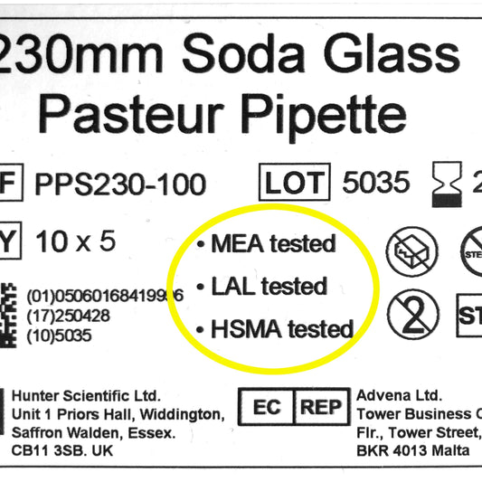 NEW Hunter Pasteur Box Label
