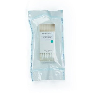 Hunter Sterile Pasteur Pipette 150mm Plugged x 250