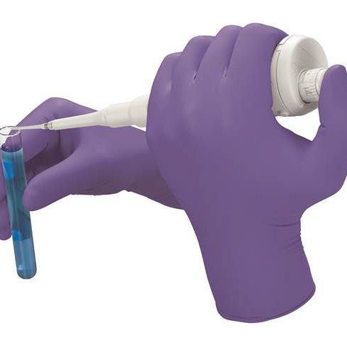 Kimtech Purple Nitrile Gloves Powder Free CE (SMALL)